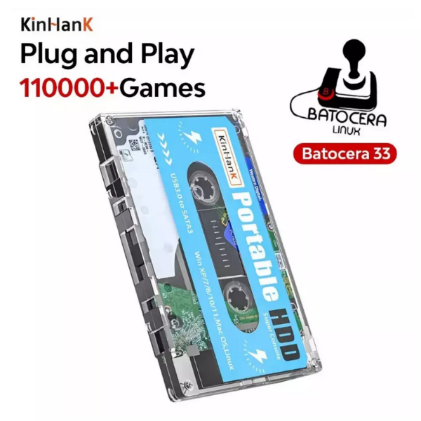Super Console 500g Gaming Hdd 100000 Video Games 70 Emulators for All US - Image 4