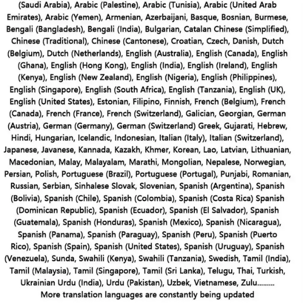 Auriculares Traductor De 144 Idiomas Traducción en Línea Lenguaje en Tiempo Real - Image 2